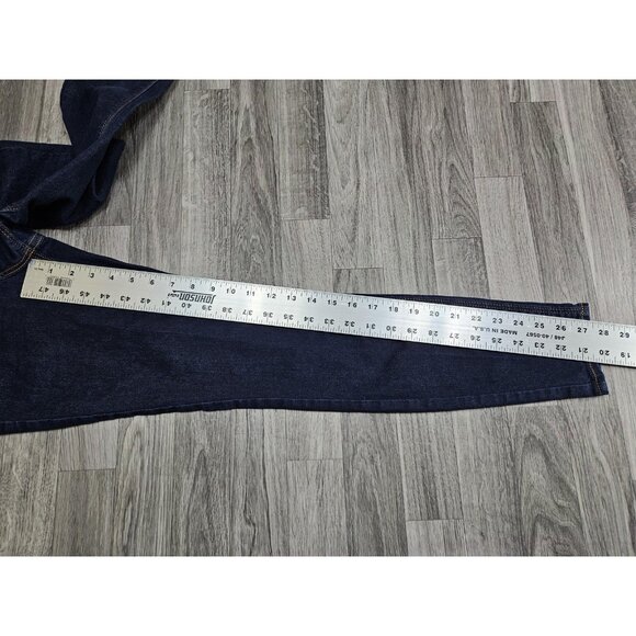 Old Navy Jeans Womens 00 Blue Mid Rise Rockstar Super Skinny Denim - Picture 7 of 9